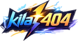 Logo kilat404 bernuansa neon
